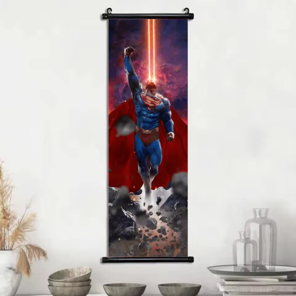 Superman Hanging Scroll