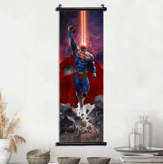 Superman Hanging Scroll