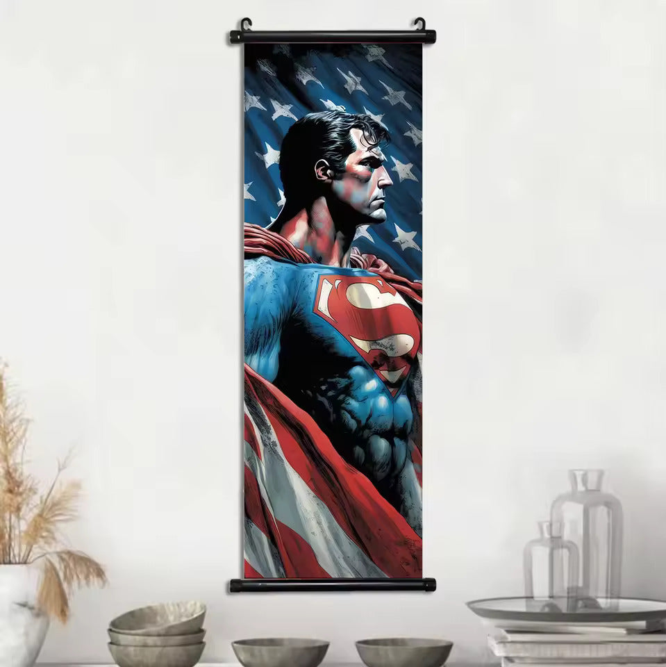 Superman Hanging Scroll