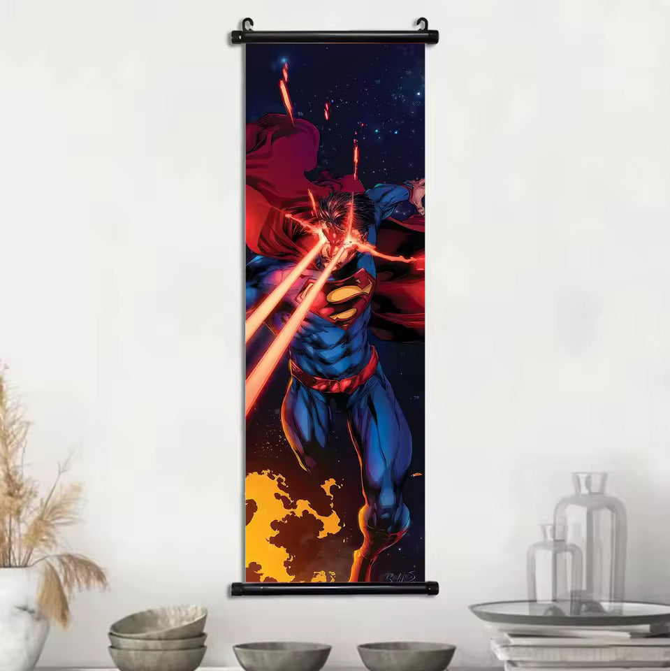 Superman Hanging Scroll