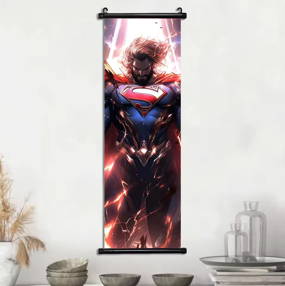 Superman Hanging Scroll