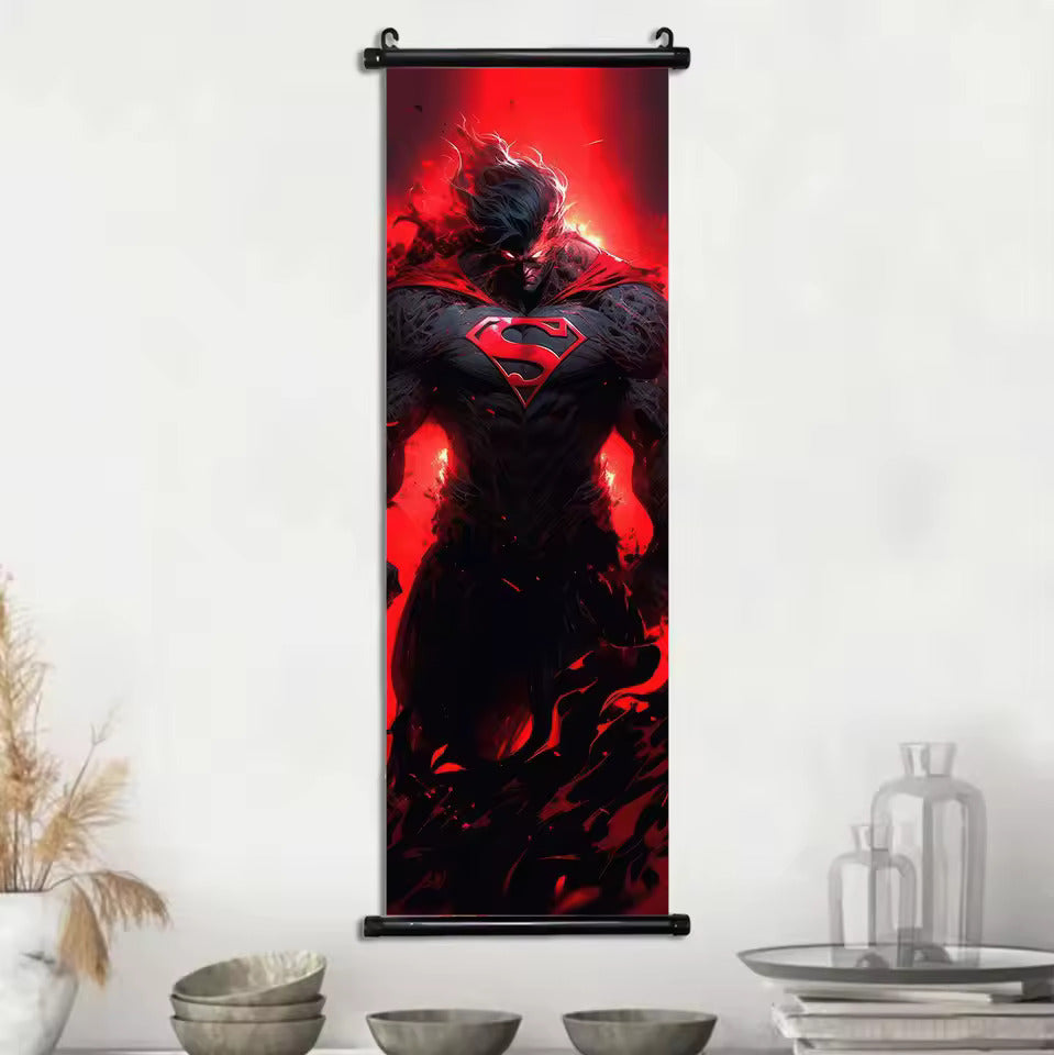 Superman Hanging Scroll