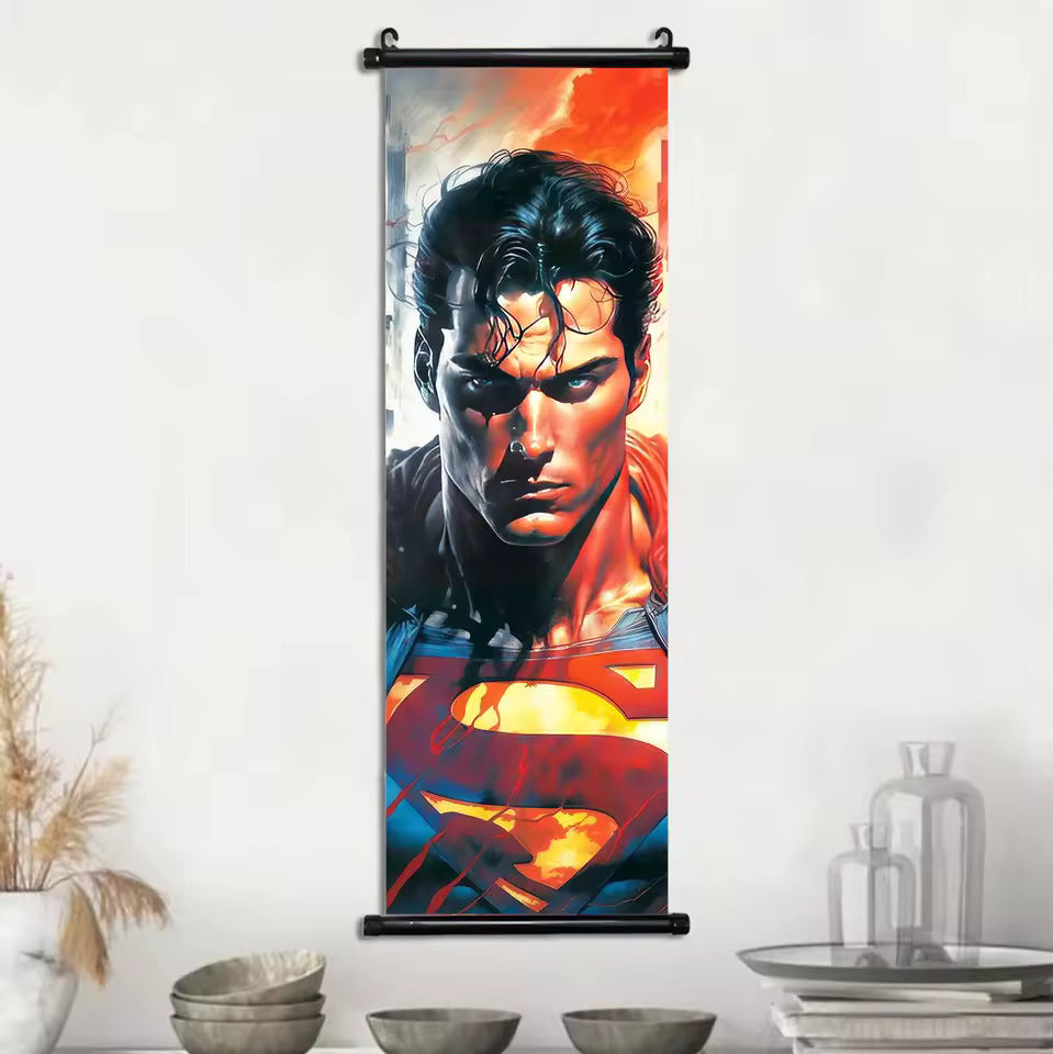 Superman Hanging Scroll