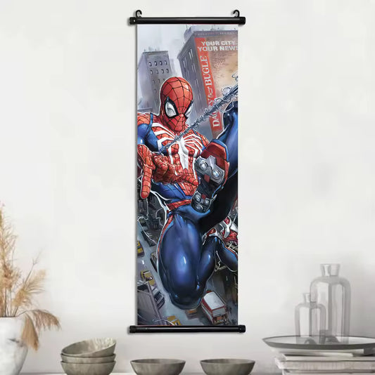 Spider-man Hanging Scroll