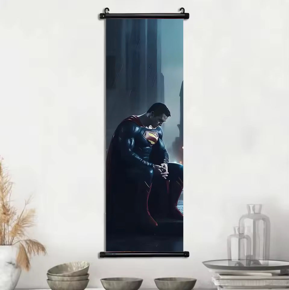 Superman Hanging Scroll