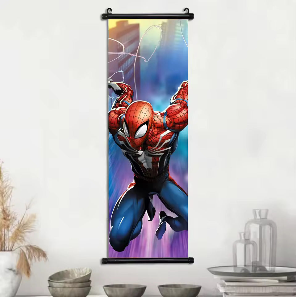 Spider-man Hanging Scroll