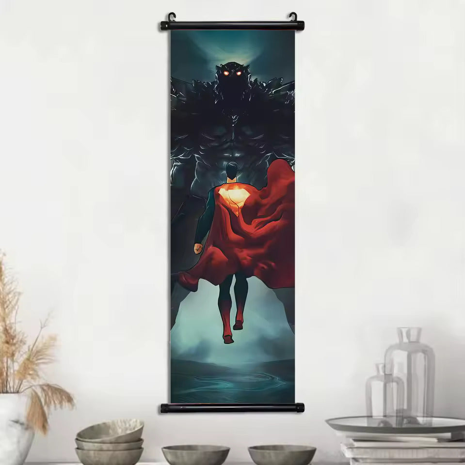 Superman Hanging Scroll