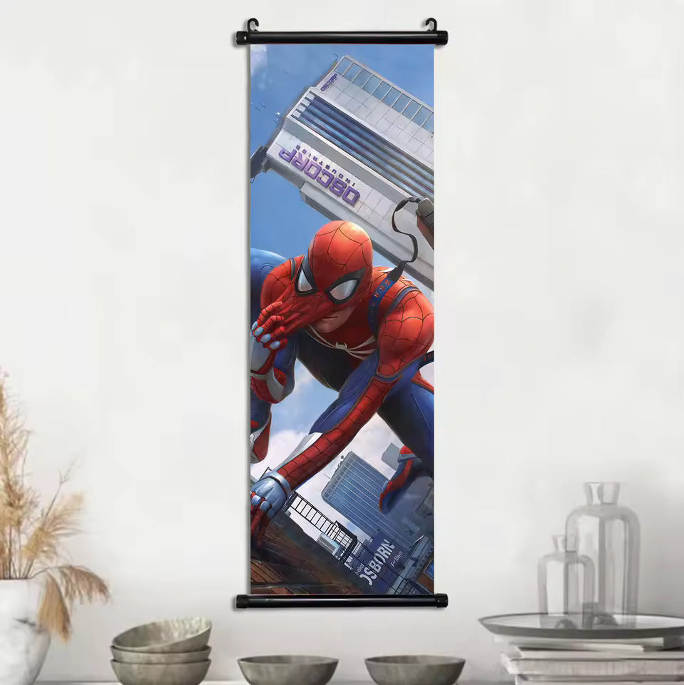 Spider-man Hanging Scroll