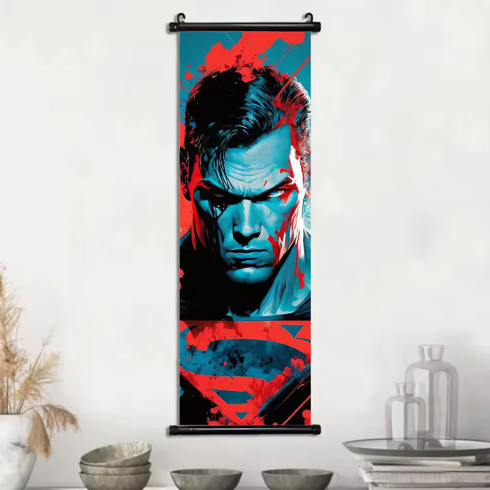 Superman Hanging Scroll