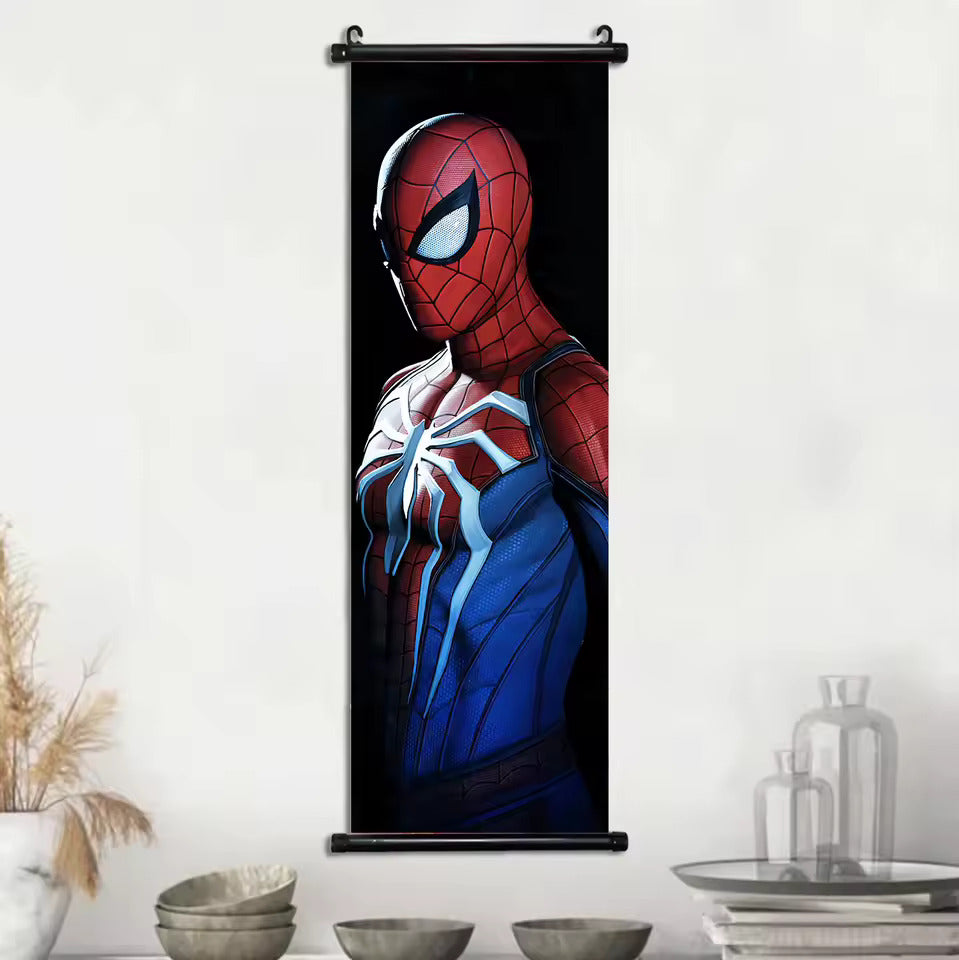 Spider-man Hanging Scroll