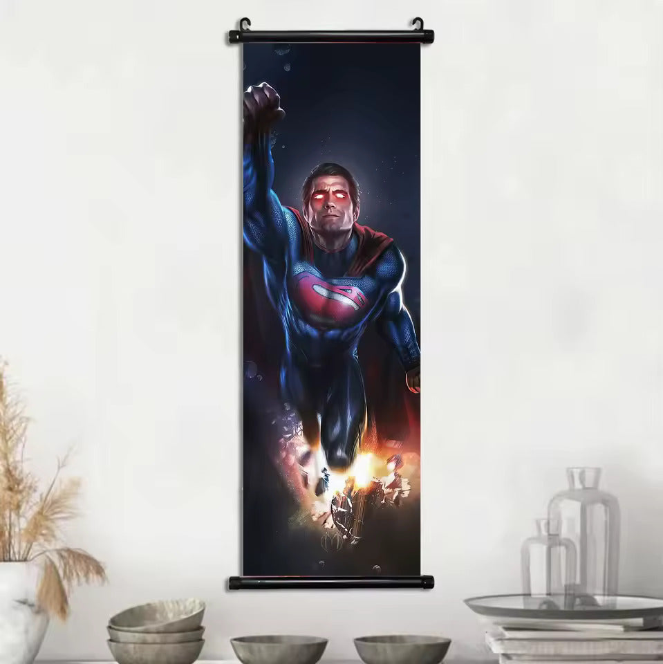 Superman Hanging Scroll