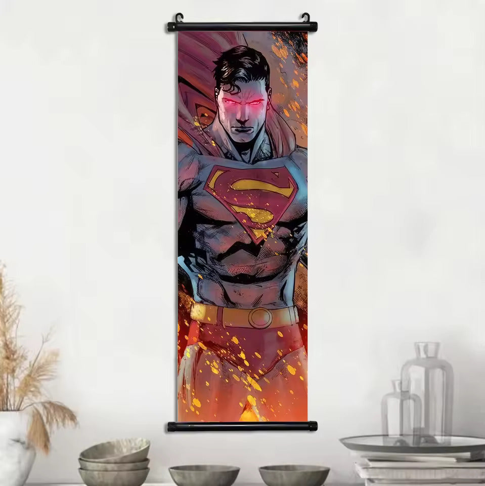 Superman Hanging Scroll